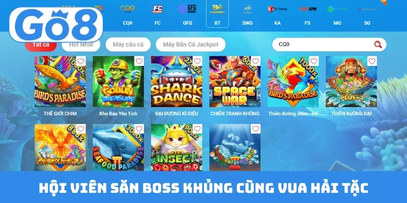 Hội viên săn boss khủng cùng vua hải tặc