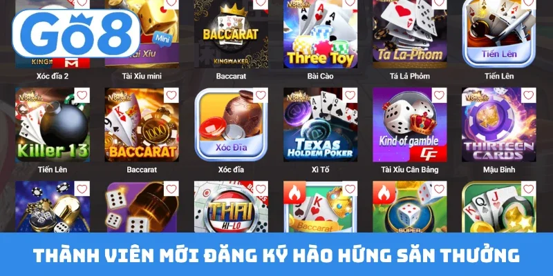 thanh vien moi dang ky hao hung san thuong Thành viên mới đăng ký hào hứng săn thưởng